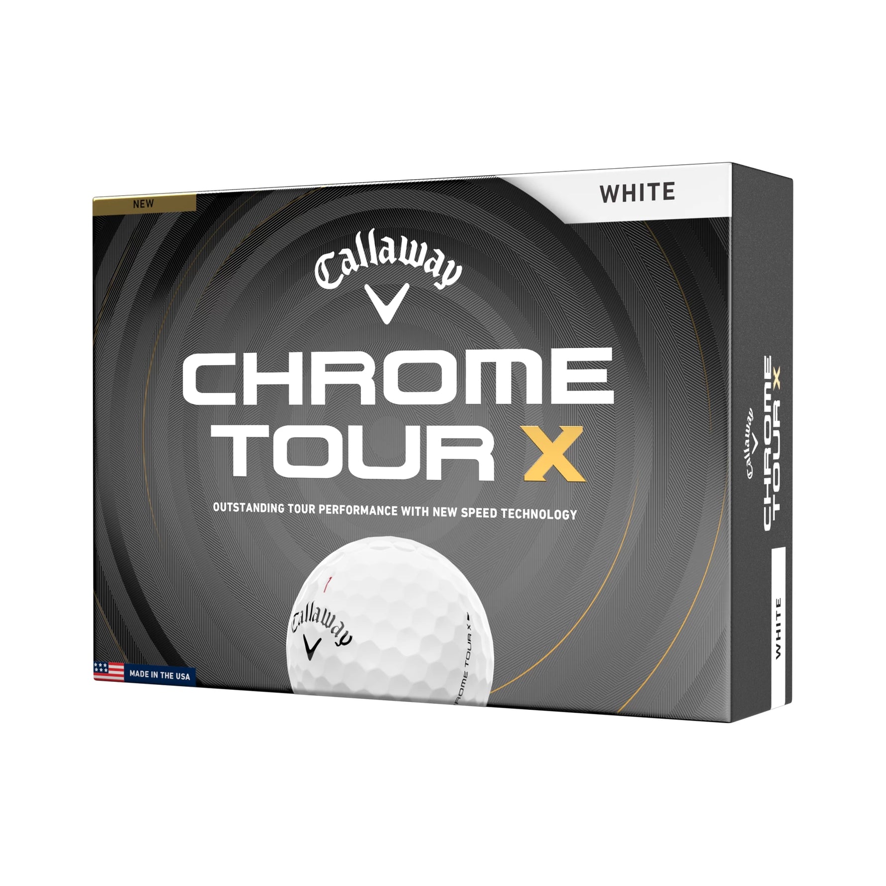 Callaway Chrome Tour X Golf Balls - 1 Dozen