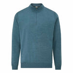 Ping Mens Croy Lined Half Zip Sweater - Blue Fusion Marl