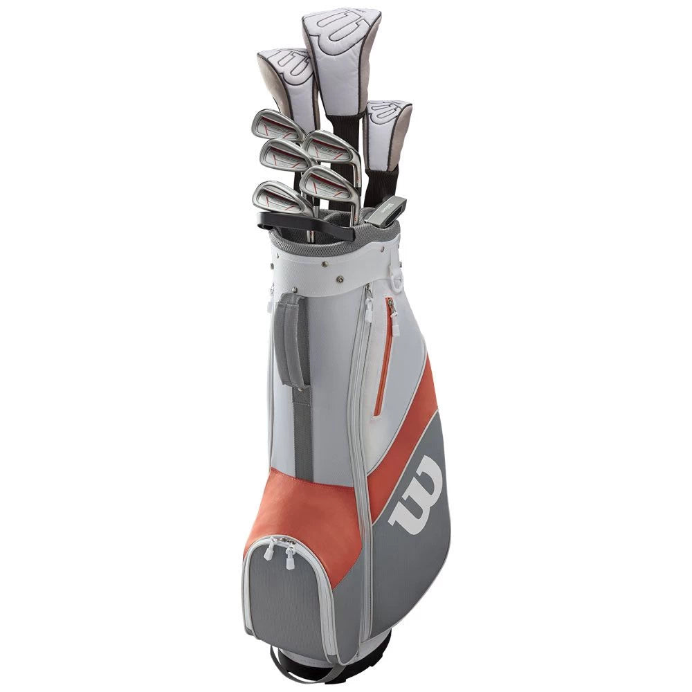 Wilson Ladies TPX 1200 9 Club Package Set with Cart Bag