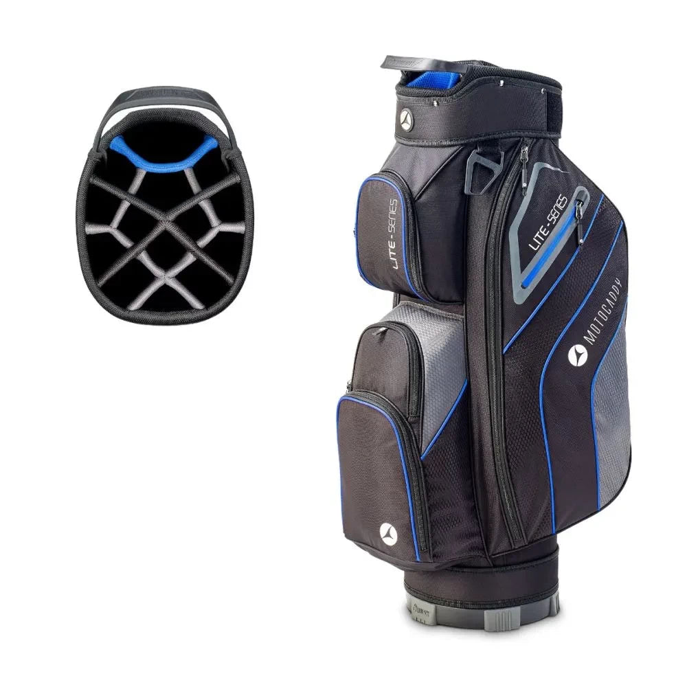 Motocaddy Lite Series Golf Bag - Black/Blue