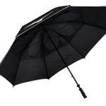 Mizuno Twin Canopy Umbrella - Black
