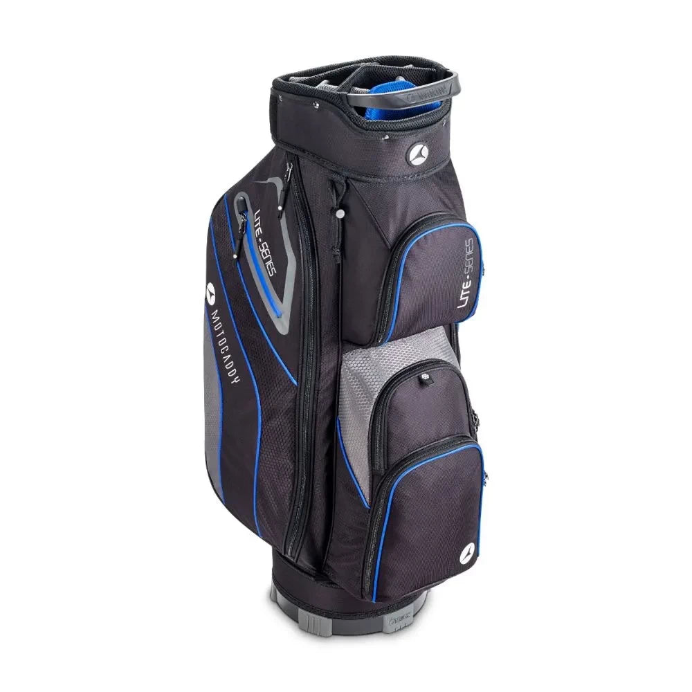Motocaddy Lite Series Golf Bag - Black/Blue