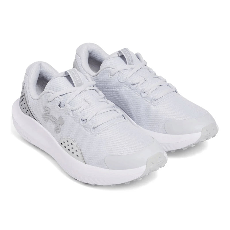 Under Armour Mens Surge Golf Shoes - Halo Gray/Metallic Silver