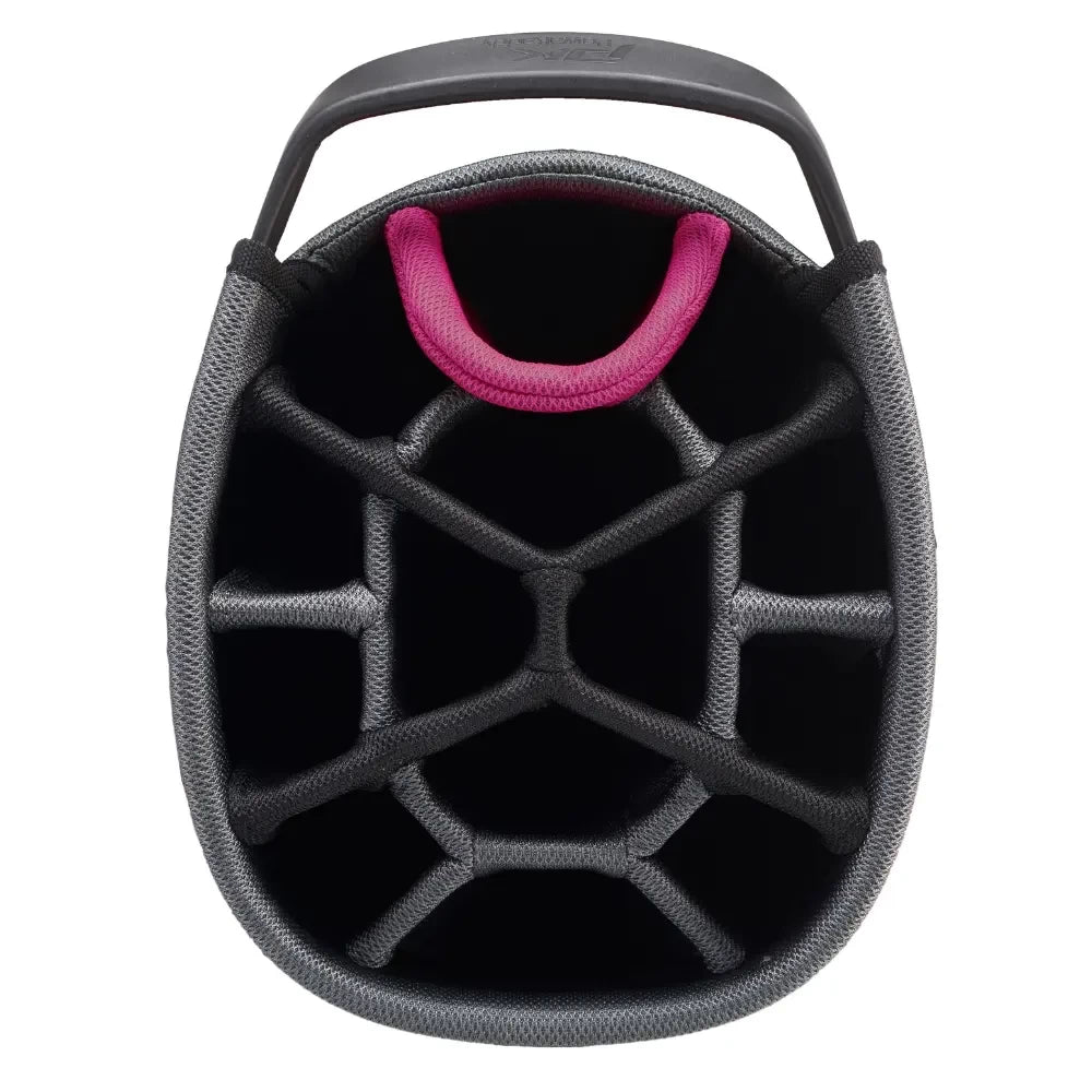 Powakaddy Golf Dri Tech Mag Lok 25 Cart Bag Black/Pink