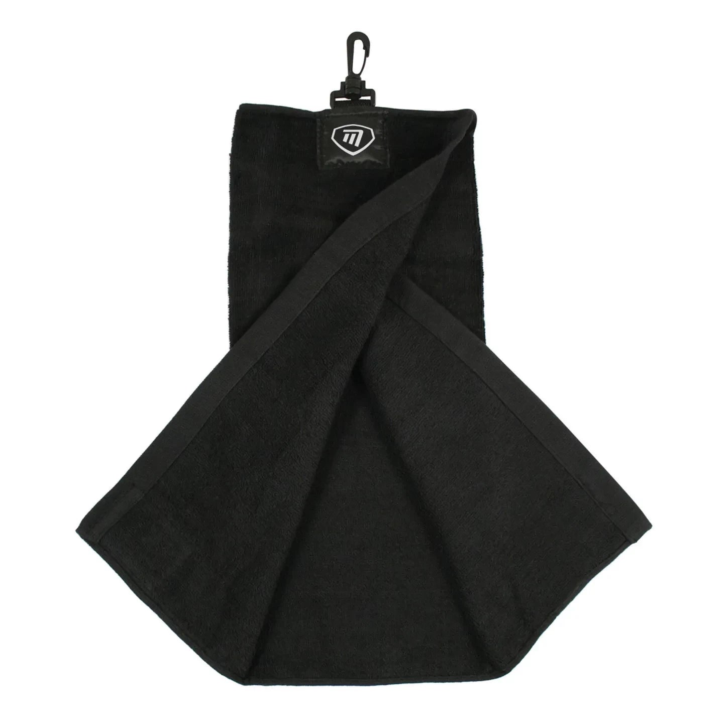 Masters Golf Tri Fold Towel Black