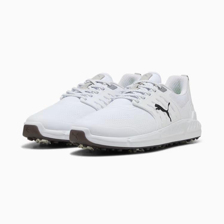 Puma Mens IGNITE Elevate 2 Tour Golf Shoes - White/Black