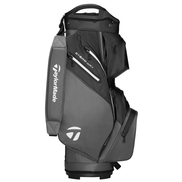 TaylorMade Golf StormDry Cart 26 Bag Grey/Black