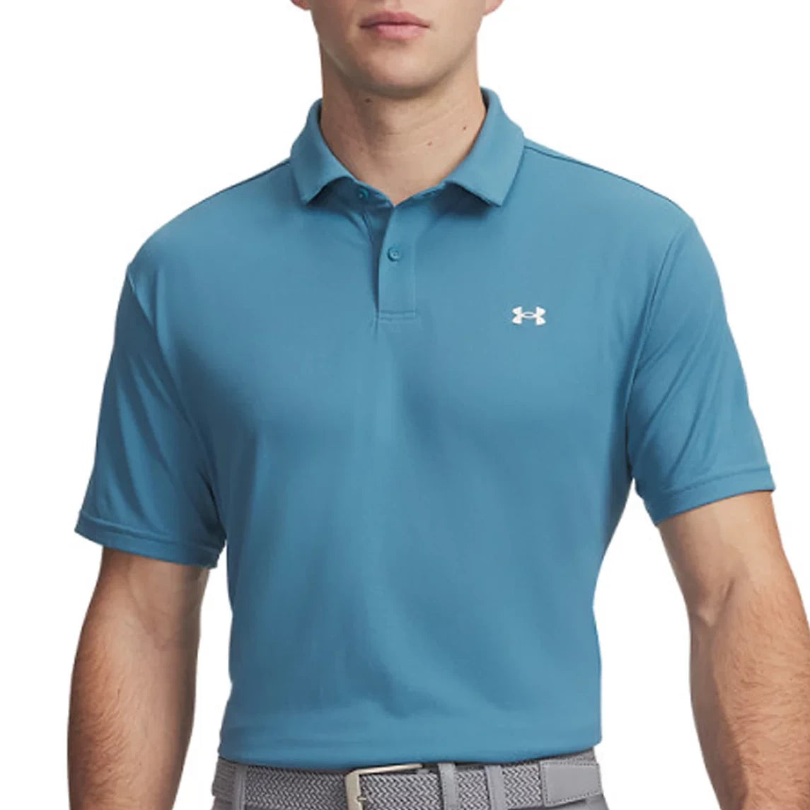 Under Armour Mens T2g Pique Polo Shirt Boundless Blue/White