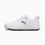 Puma Mens IGNITE Elevate 2 Tour Golf Shoes - White/Black