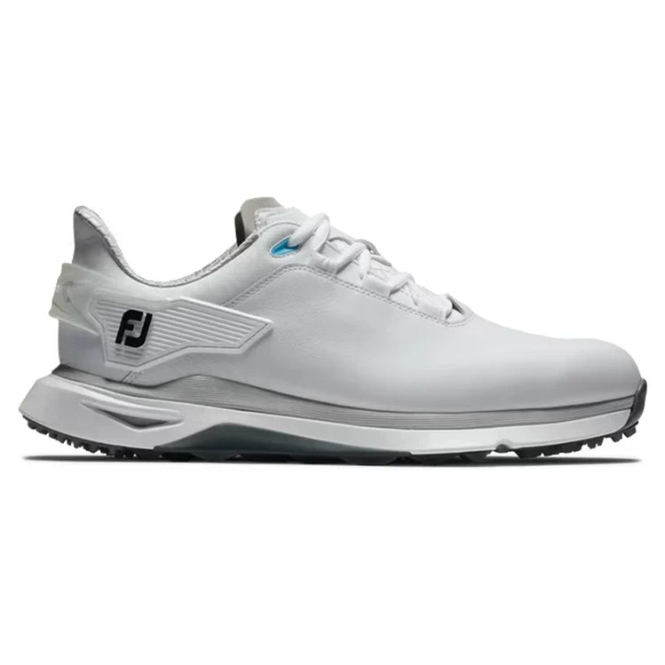 FootJoy Mens Pro SLX Golf Shoes - White/Grey 56912