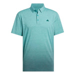 adidas Go-to Rise Print Polo Shirt - Pure Teal