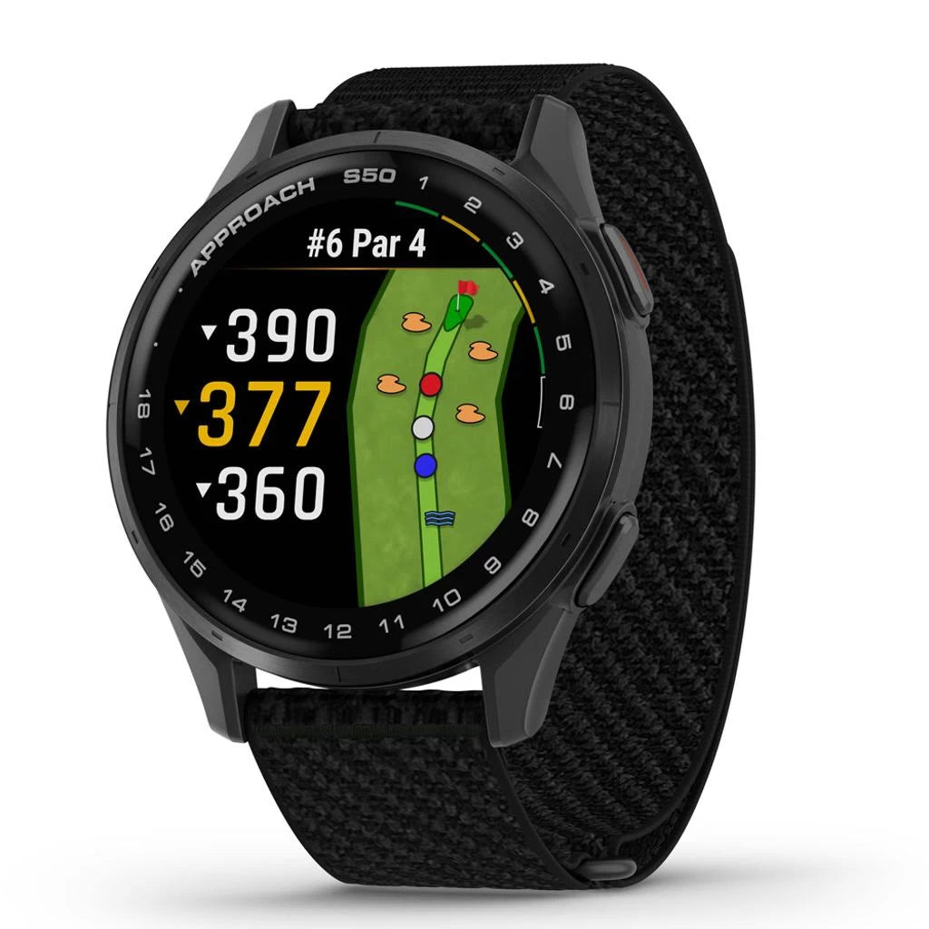 Garmin S50 Approach GPS Watch - Black