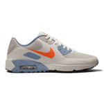 Nike Air Max 90 G Golf Shoes - Moon Particle/Light Bone/Orange