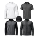 Island Green Mens AW26 5-in-1 Professional Pack Charcoal/Black