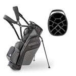 Motocaddy EliteFlex Hybrid Golf Bag - Charcoal/Black