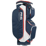 Ping Golf Traverse 25 Cart Bag Navy/White/Red