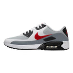 Nike Air Max 90 G Golf Shoes - White/Fire Red/Smoke Grey