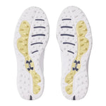 Under Armour Mens UA Drive Pro SL Wide Golf Shoes - White/Grey/Gold