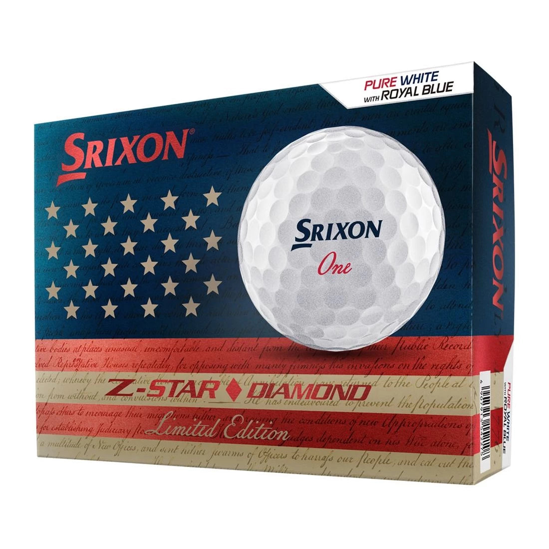 Srixon Z-Star Diamond US Open Golf Balls - 1 Dozen (White)