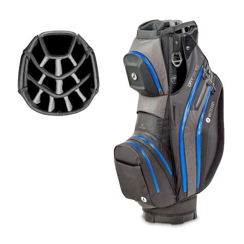 Motocaddy Dry Series Cart Bag - Black/Blue