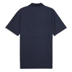 Puma Mens Mattr Prima Bloom Golf Polo Shirt Deep Navy
