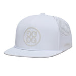 G/Fore Mens Circle G's Perforated Delta Cap Snow