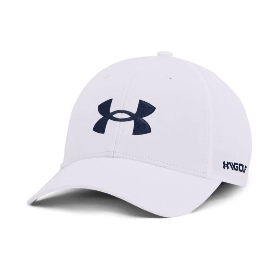 Under Armour Mens Golf 96 Hat White/Academy