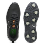 Puma Mens IGNITE Elevate 2 Tour Golf Shoes - Black/Silver/Slate Sky