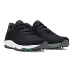 Under Armour Mens UA Drive Pro SL Wide Golf Shoes - Black/Titan Grey