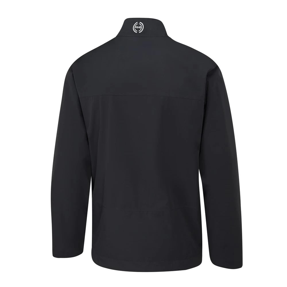 Ping Collection Mens AquaDrive Waterproof Golf Jacket Black