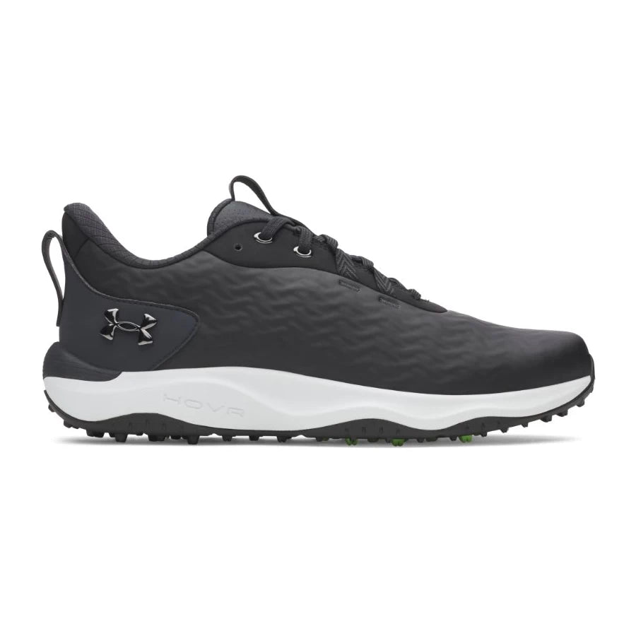 Under Armour Mens Drive Pro Clone SL Golf Shoes - Black/Anthracite/Metallic Gunmetal