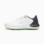 Puma Mens Phantomcat NITRO™+ Golf Shoes - White/Black/Fluro Green