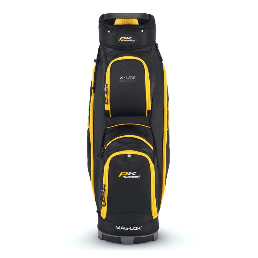 Powakaddy Golf X Lite Cart Bag Black/Yellow