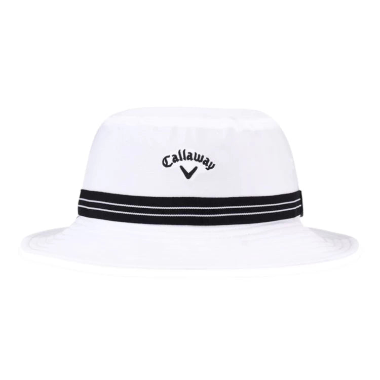 Callaway Bucket Hat White/Black
