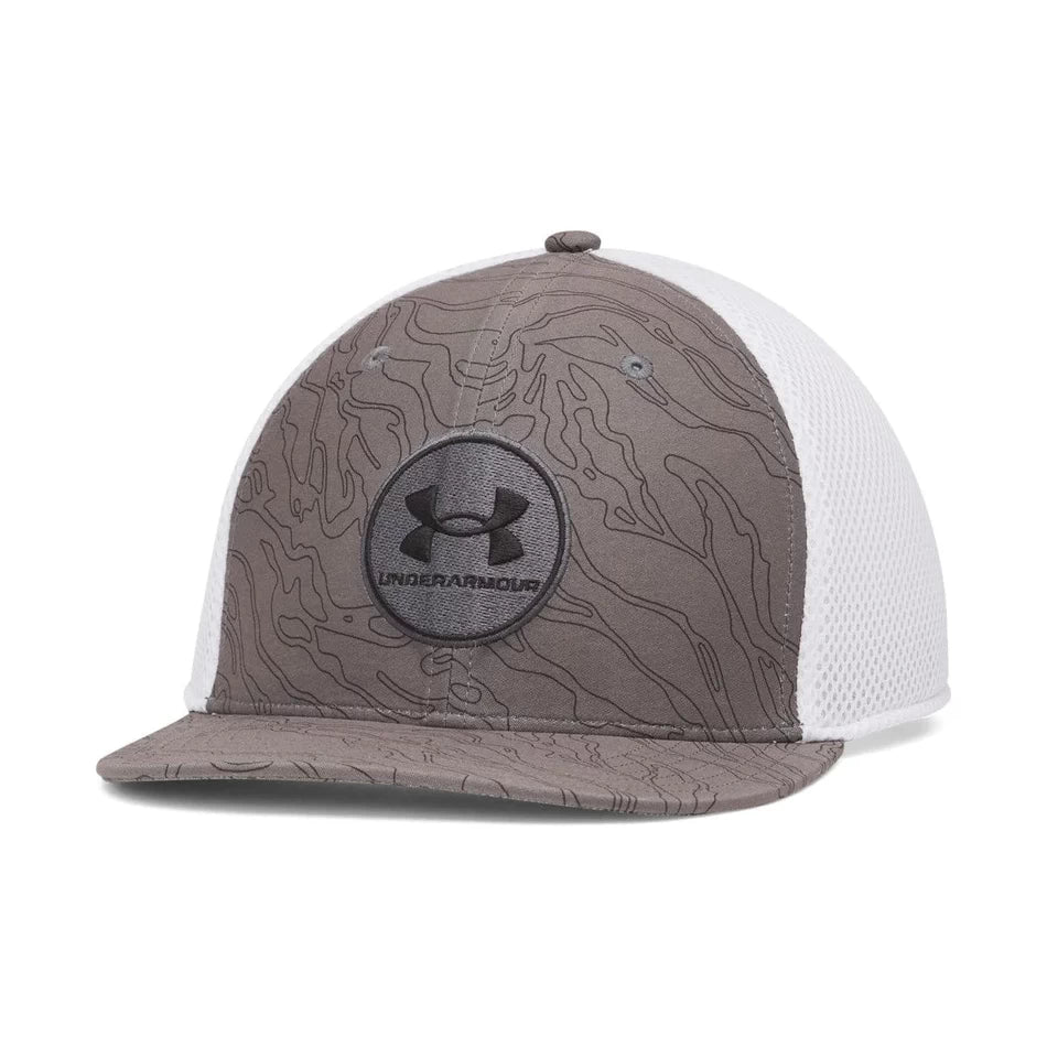Under Armour Mens Iso Chill Drive Low Stretch Cap Castlerock/Black