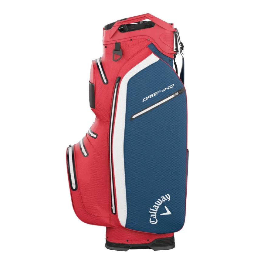 Callaway Org 14 HD Cart Bag - Red/White/Navy