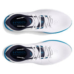 Under Armour Mens UA Drive Pro Wide Golf Shoes - White/Capri/Navy