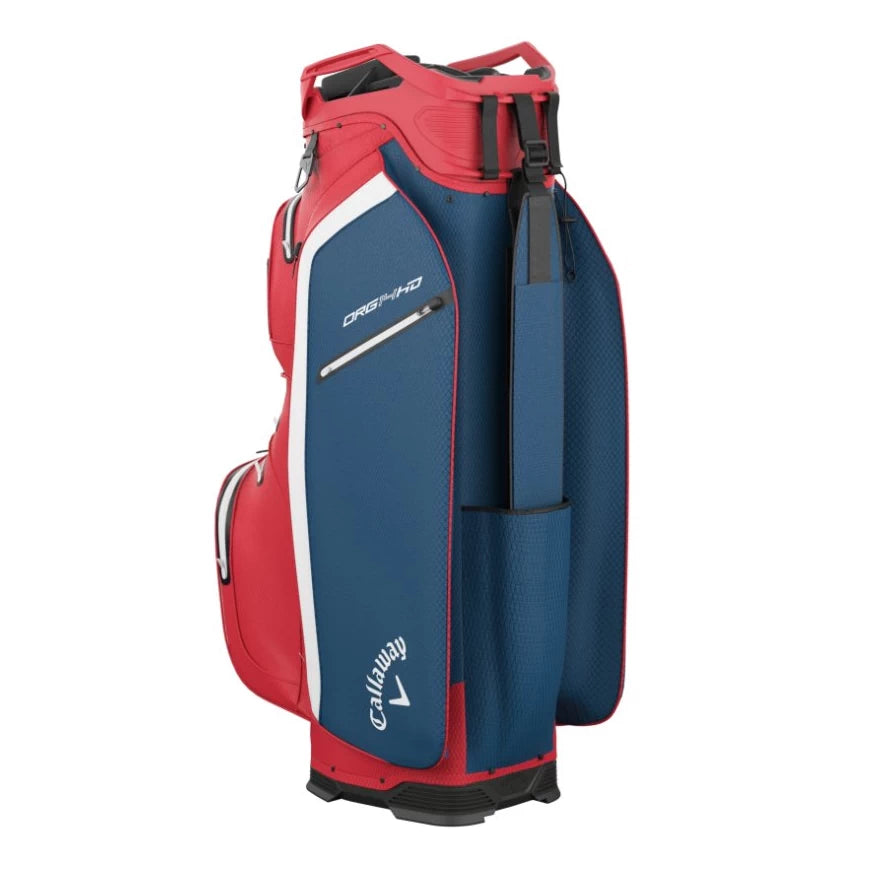 Callaway Org 14 HD Cart Bag - Red/White/Navy