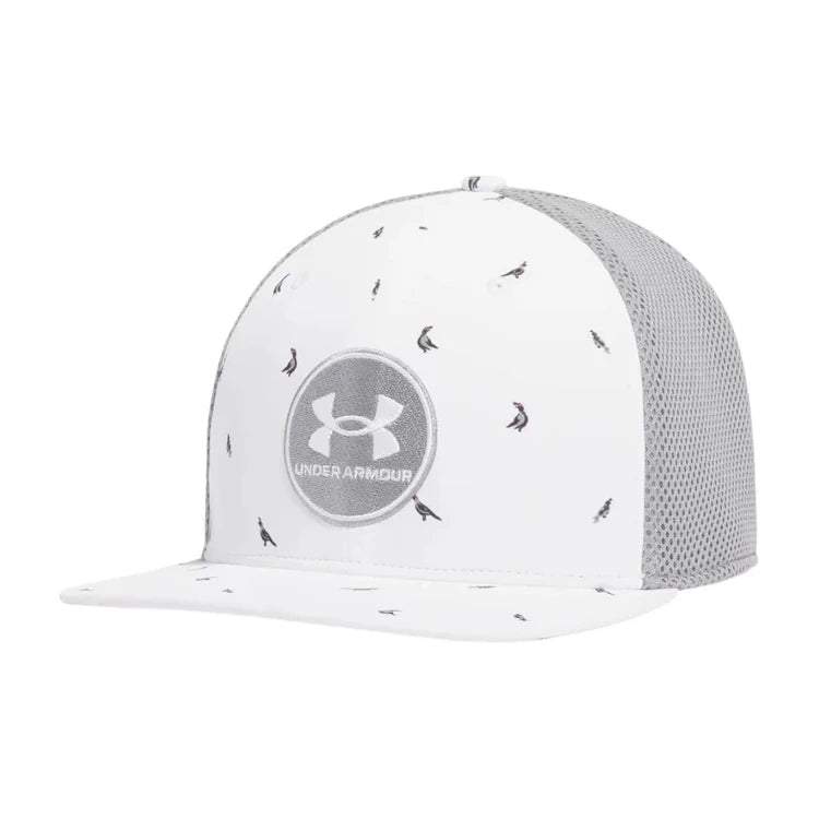 Under Armour Mens Iso Chill Drive Low Stretch Cap White/Summit White