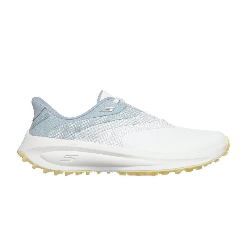 Skechers Ladies Slip-ins Flow Si Golf Shoes - White/Light Blue