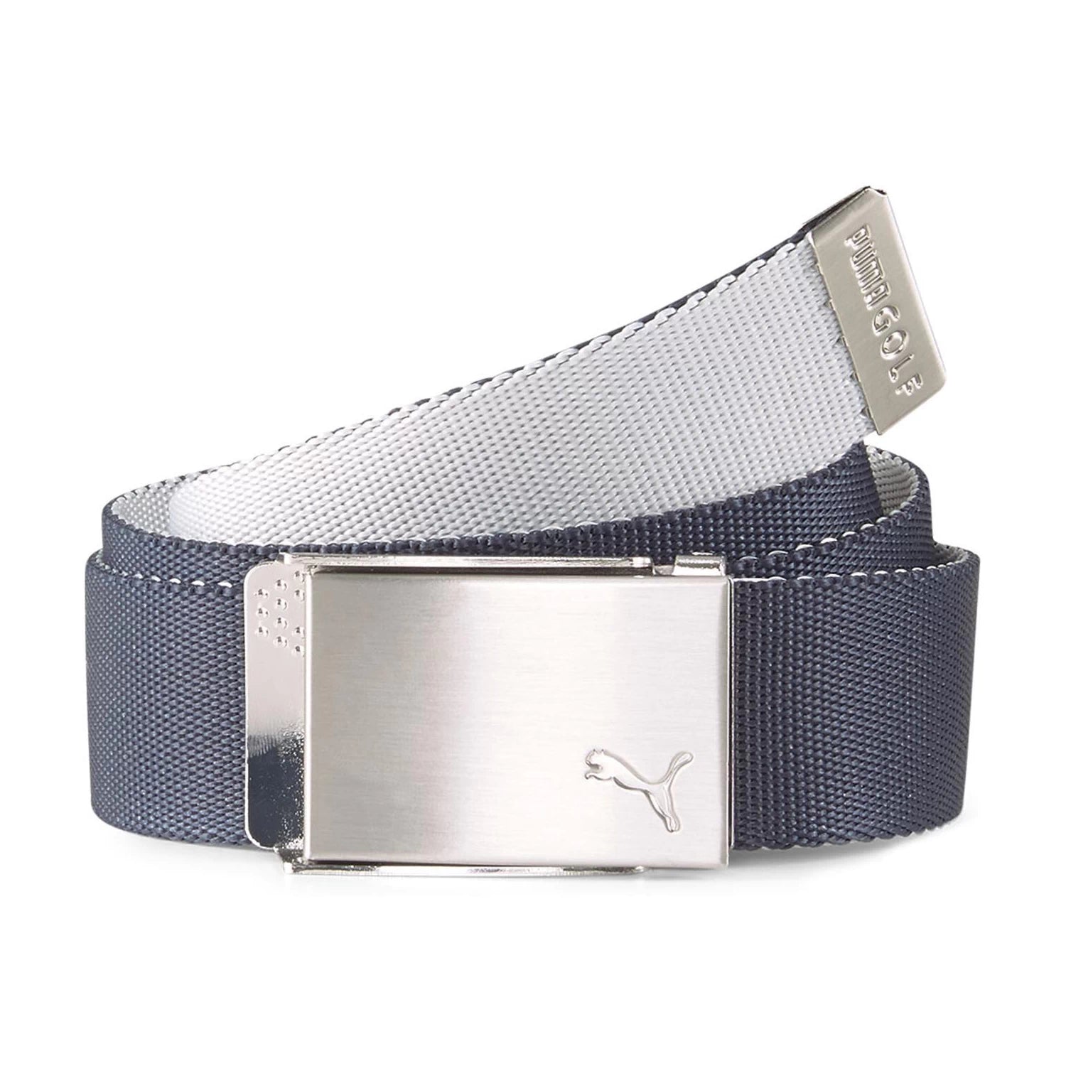 Puma Mens Reversible Web Belt (03) Navy Blazer