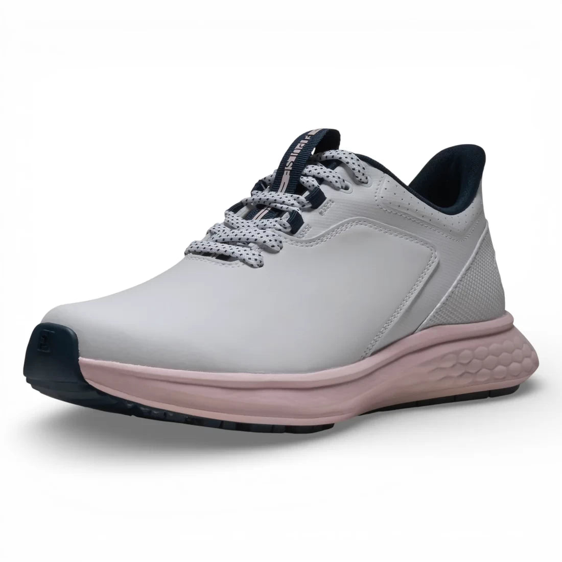 FootJoy Ladies Pulse Golf Shoes - White/Navy/Pink