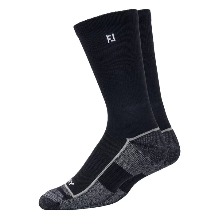 FootJoy Mens ProDry Crew Socks Black 18097-1078