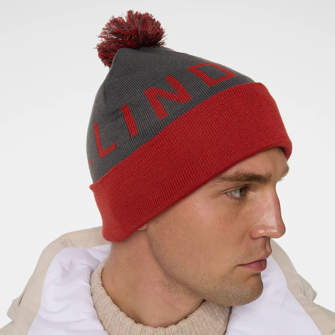L.Lindeberg Mens Brannon Beanie Bossa Nova