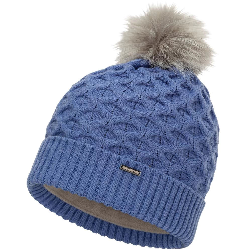 Ping Ladies Classic Knit Hat Misty Purple