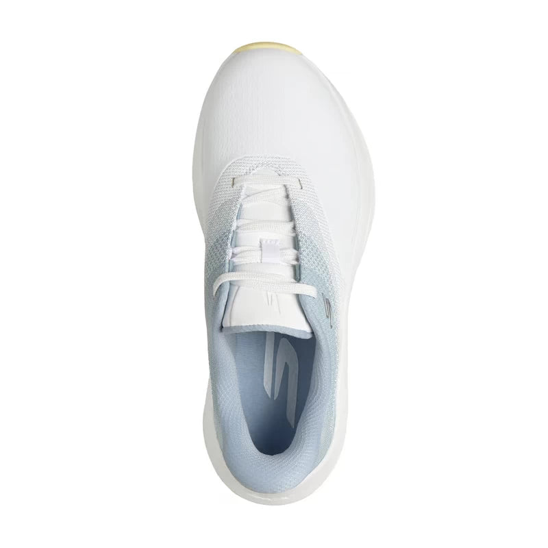 Skechers Ladies Flow SI Slip-ins Golf Shoes White/Light Blue