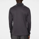 L.Lindeberg Mens Adam Quarter Zip Hood Asphalt