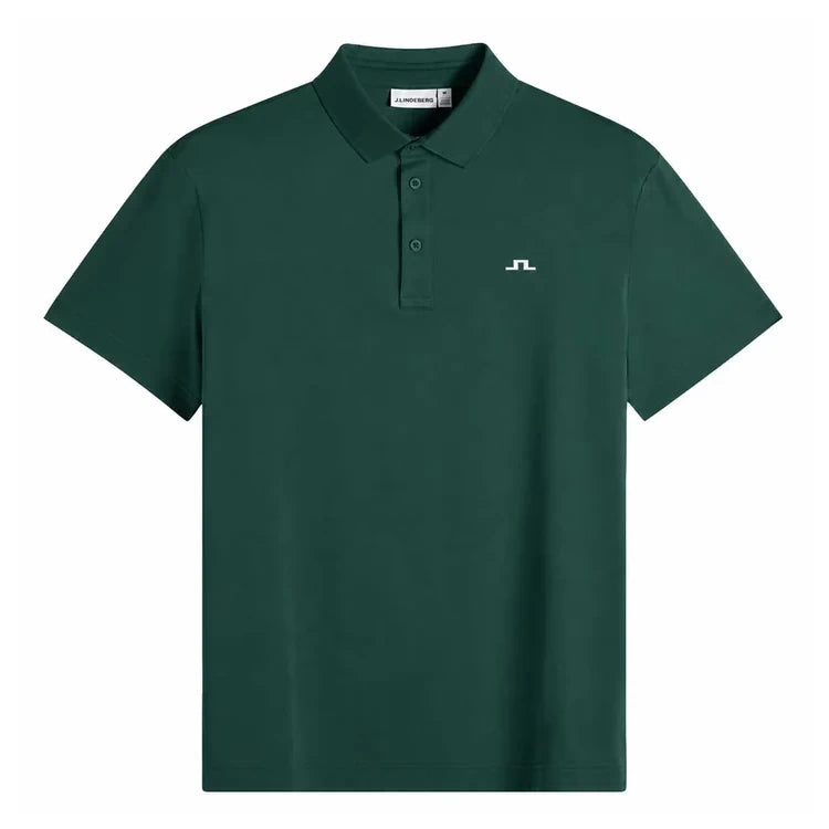 J.Lindeberg Mens Bridge Polo Forest Biome GMJT14642