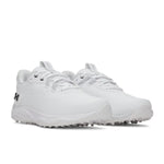 Under Armour Mens Drive Pro Clone SL Golf Shoes - White/Metallic Silver