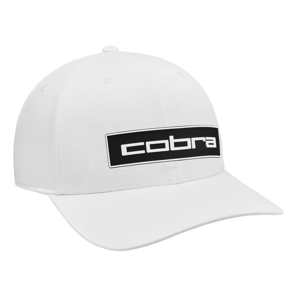 Cobra Tour Tech Cap White/Black
